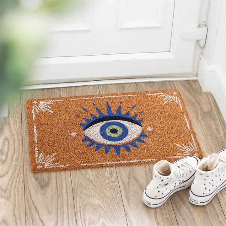 All Seeing Eye Doormat – Enhance Your Home with Whimsical Protection