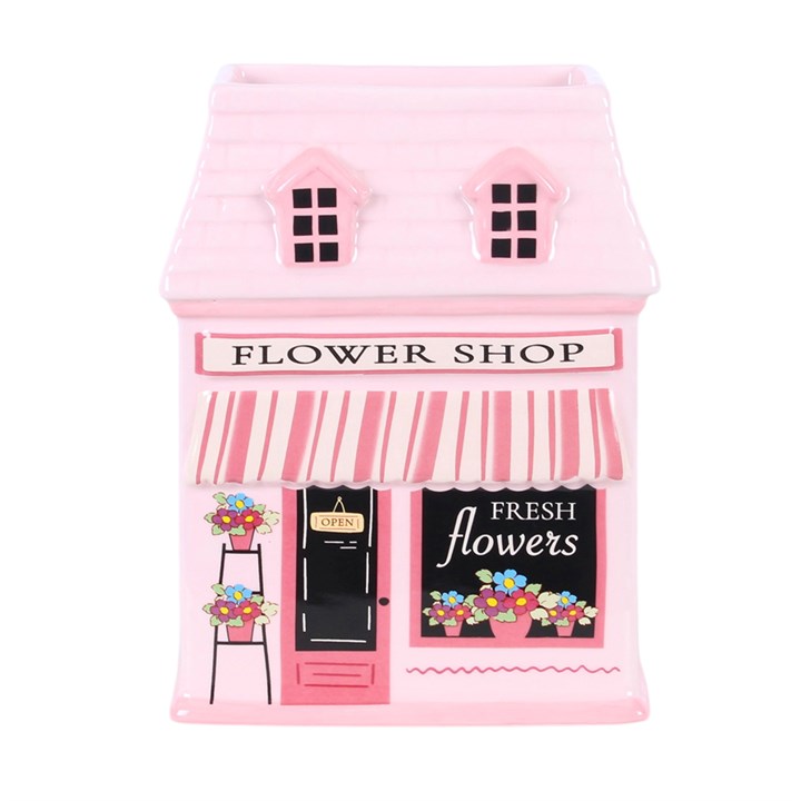 Flower Shop Shaped Vase - Bring Home a Whimsical Touch of Floral Joy