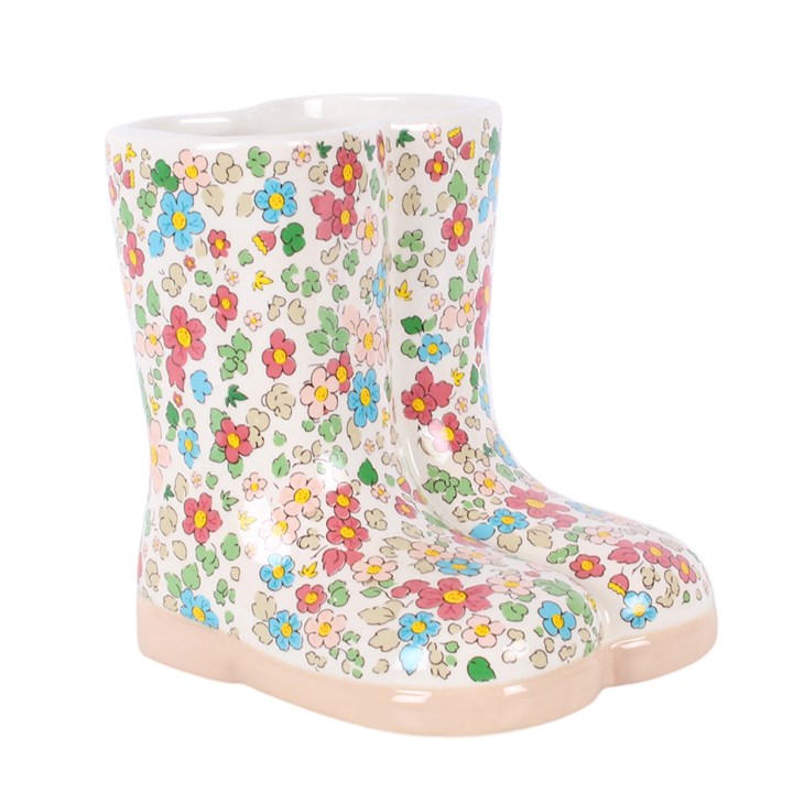 The Floral Welly Boot Vase: A Playful Touch for Your Home Decor