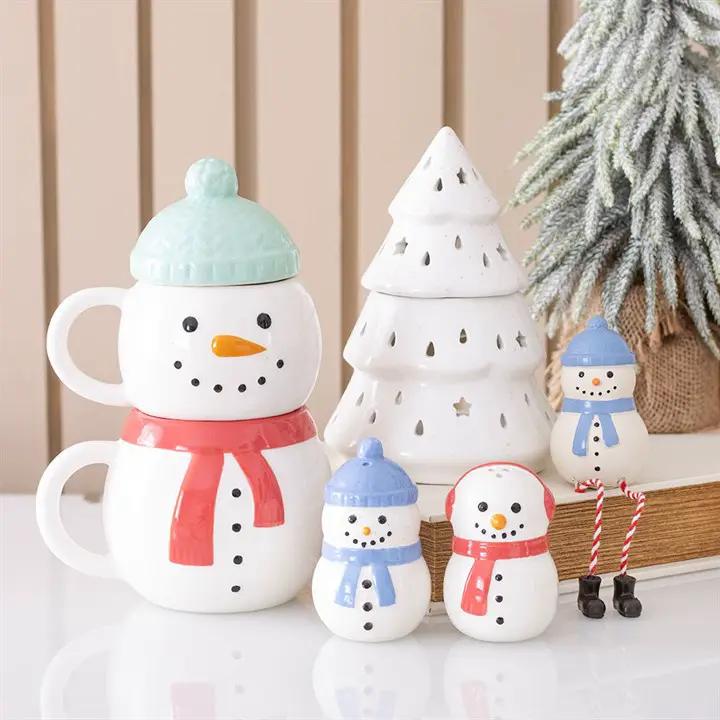 N/A White Winter Fir Tree Oil Burner -