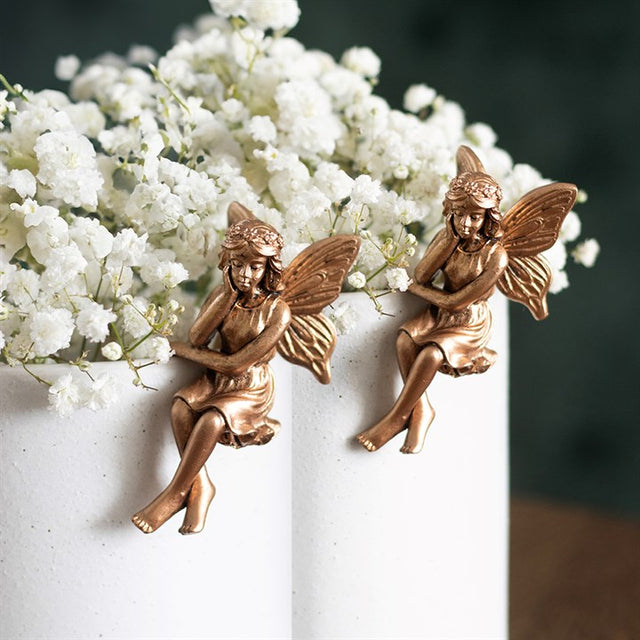 Enchant Your Greenery with Our Fairy Pot Hanger Ornaments – Set of 2