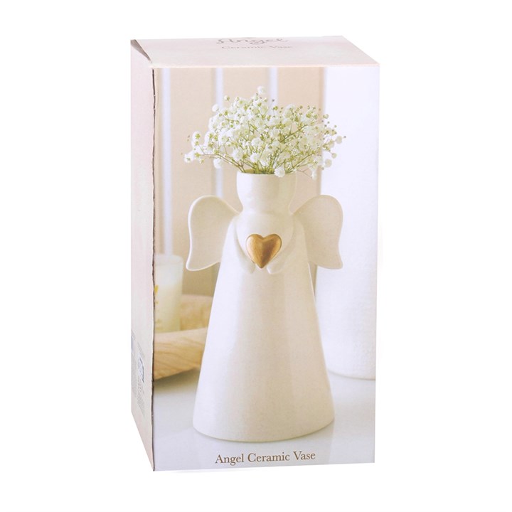 Elegant Angel-Shaped Vase for Thoughtful Home Decor