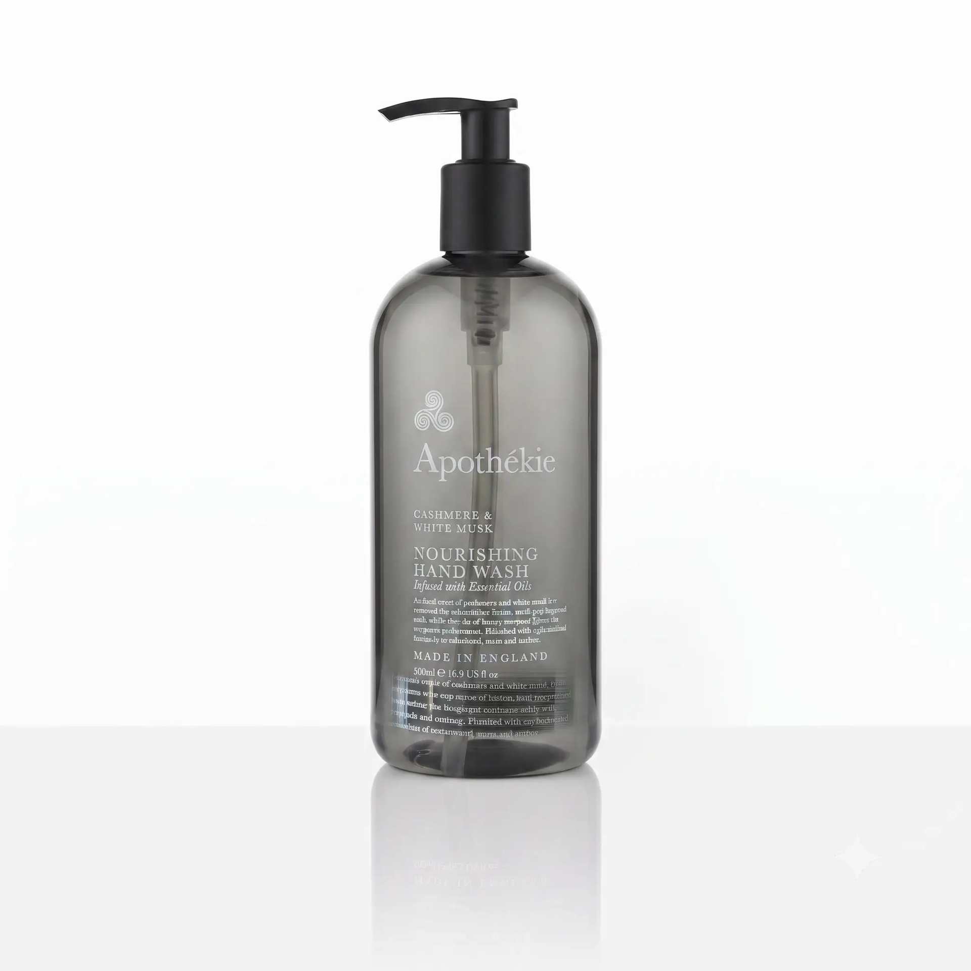 Apothekie Apothekie Cashmere Hand Wash with White Mush - 500ml Soothing Formula - Sabão líquido para as mãos