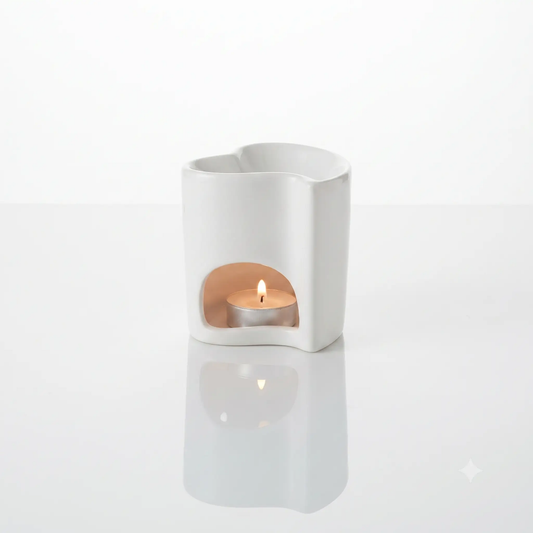 N/A White Heart Oil Burner - Uncategorized