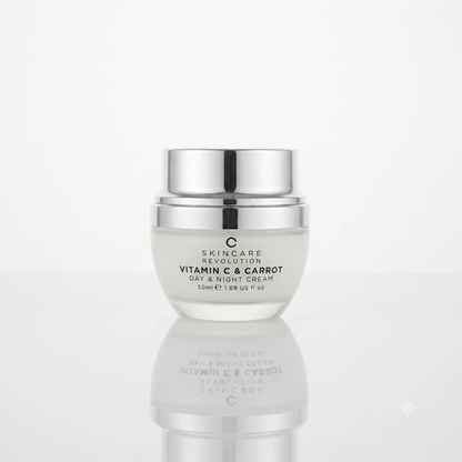 Skin Care Skin Care Revolution Vitamin C Carrot Brightening Cream 50g - Day & Night Moisturizer - Hidratantes faciais