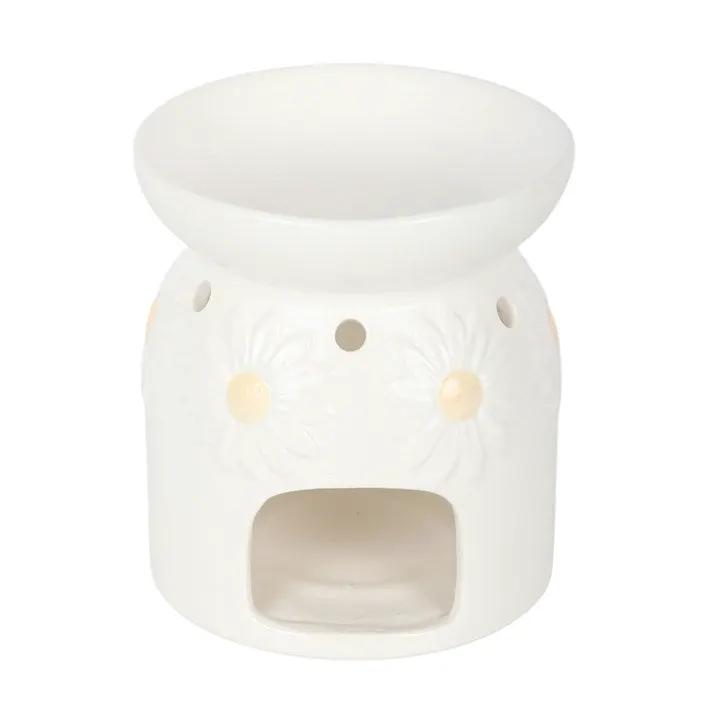 N/A White Daisy Chain Oil Burner -