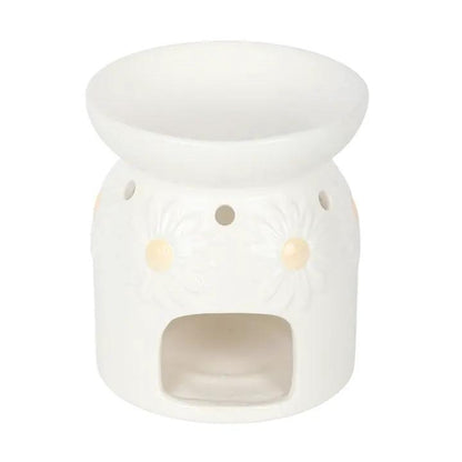N/A White Daisy Chain Oil Burner -