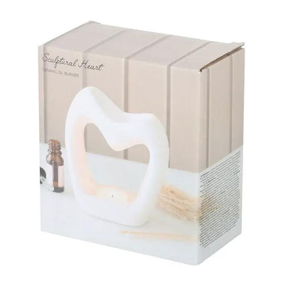 N/A Sculptural Heart Oil Burner -