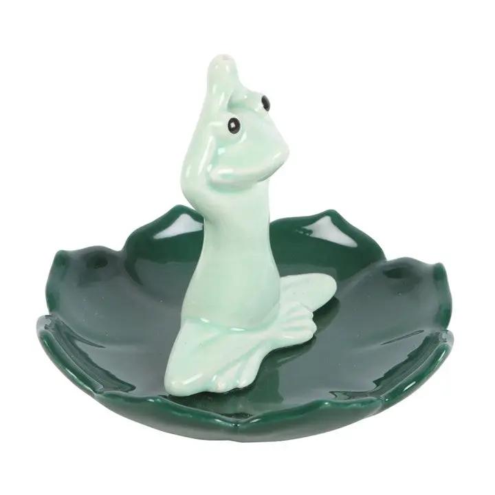 N/A Yoga Frog Incense Stick Holder -