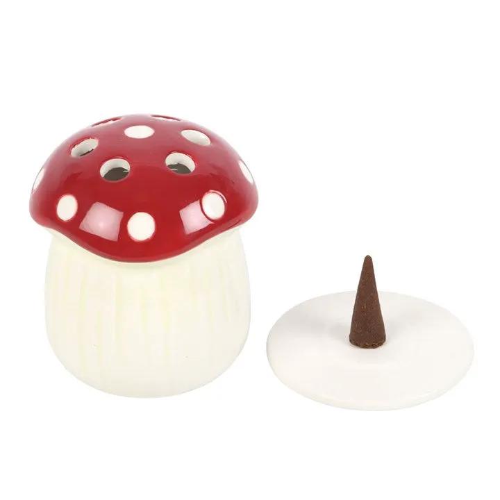N/A Mushroom Incense Cone Holder -