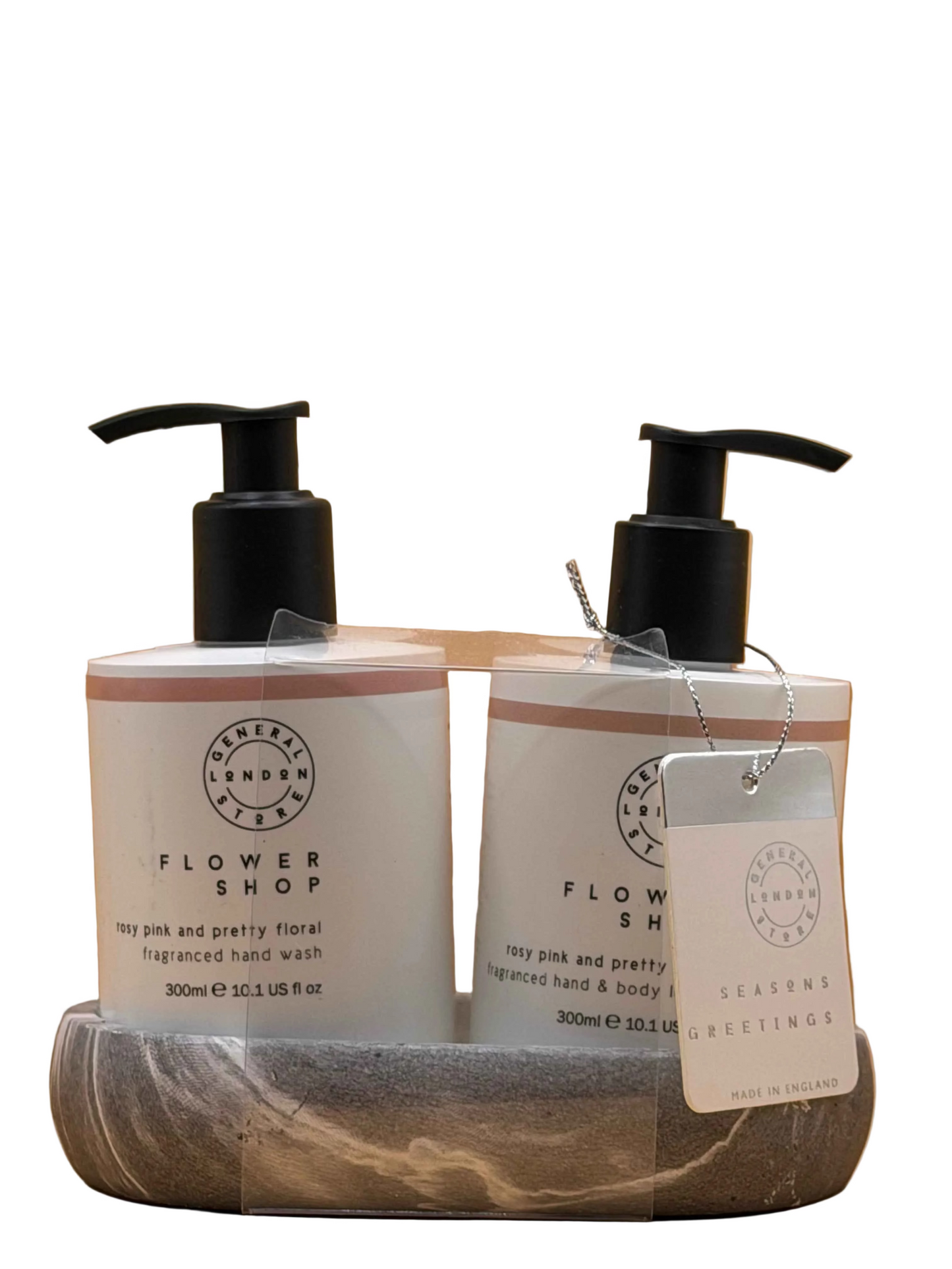 General Edition Flower Shop Caddy Pink Fragrances Hand Wash And Lotion 300ml