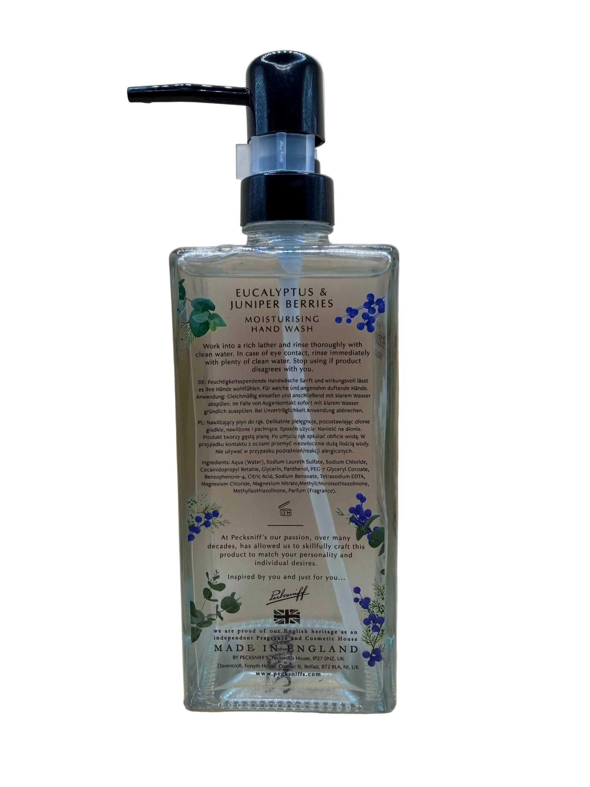 Bundle Pecksniff’s Eucalyptus & Juniper Berries Hand Wash & Winter Pine & Eucalyptus Bath Soak