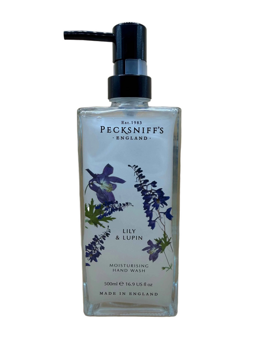 Pecksniff’s Lily & Lupin Glass Hand Wash 500ml