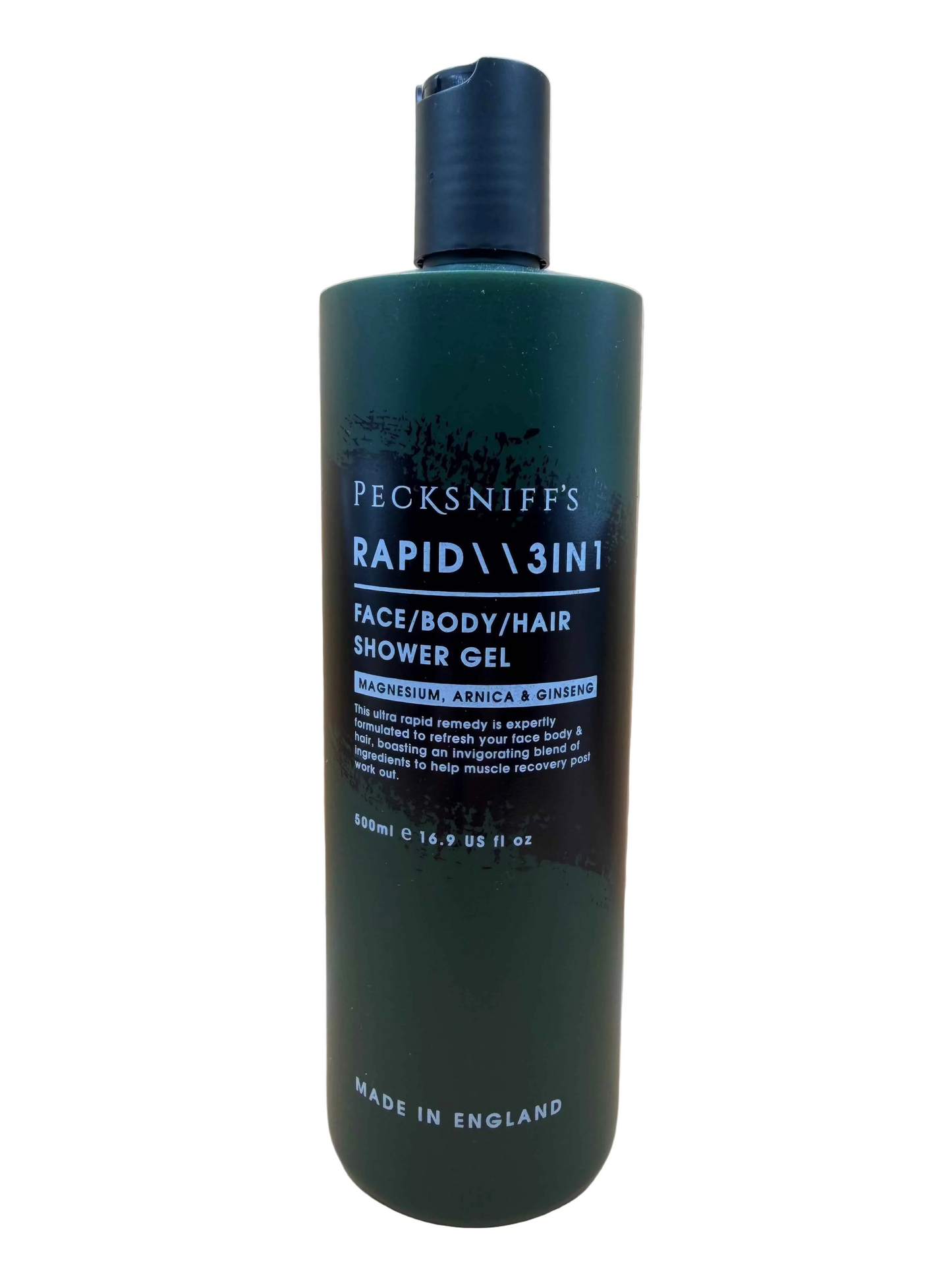 2x Pecksniffs Rapid 3In1 Shower Gel 500ml