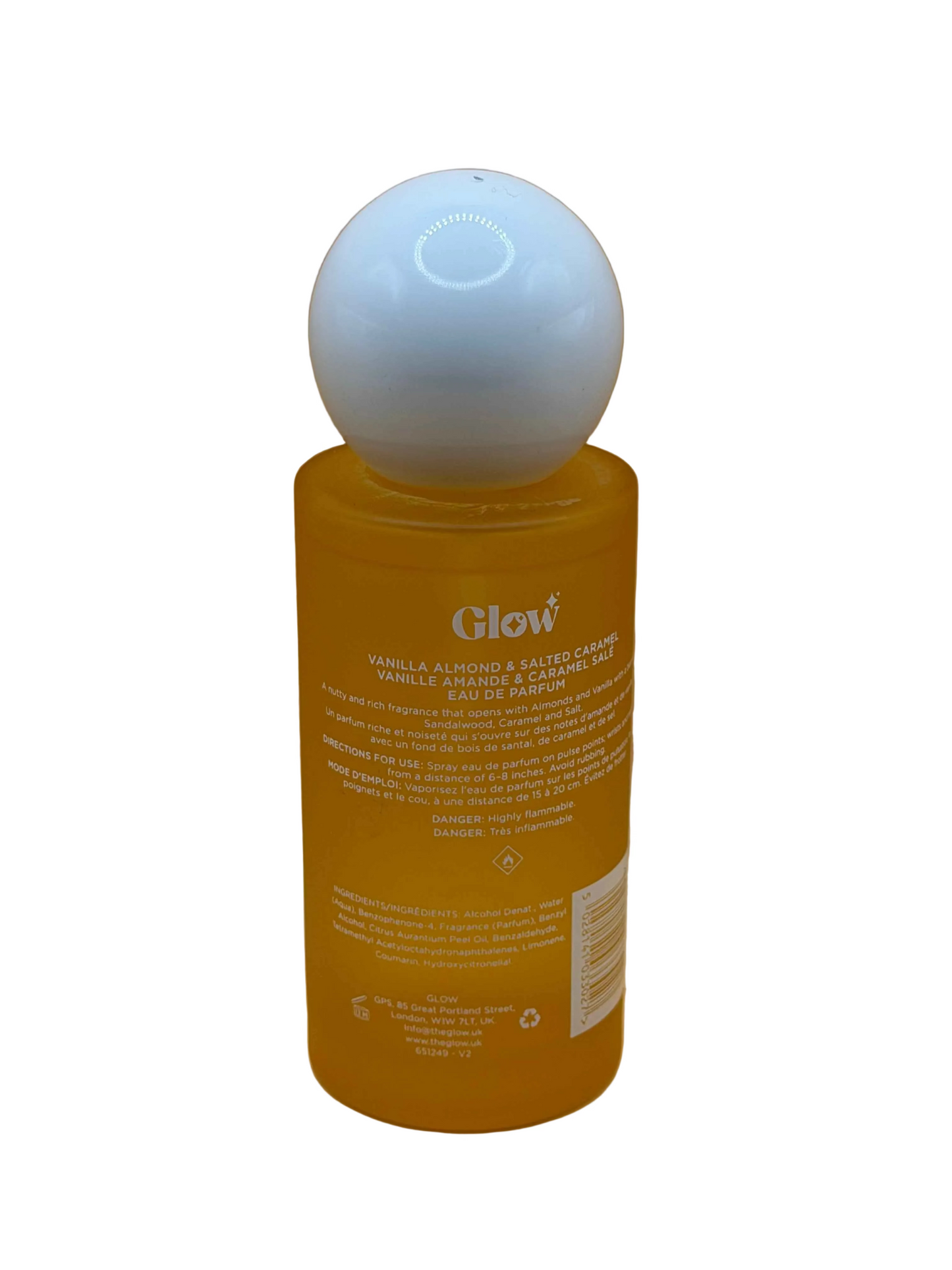 Glow Vanilla Almond & Salted Caramel Eau De Parfum 100ml