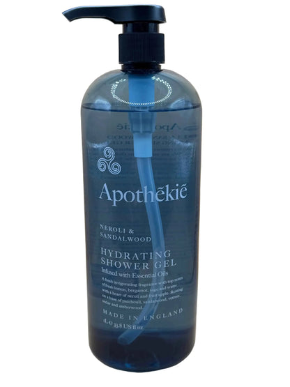 Apothekie Neroli Sandalwood Shower Gel 1000ml - Nourishing Cleanse for Radiant Skin - Everyday Bargainz