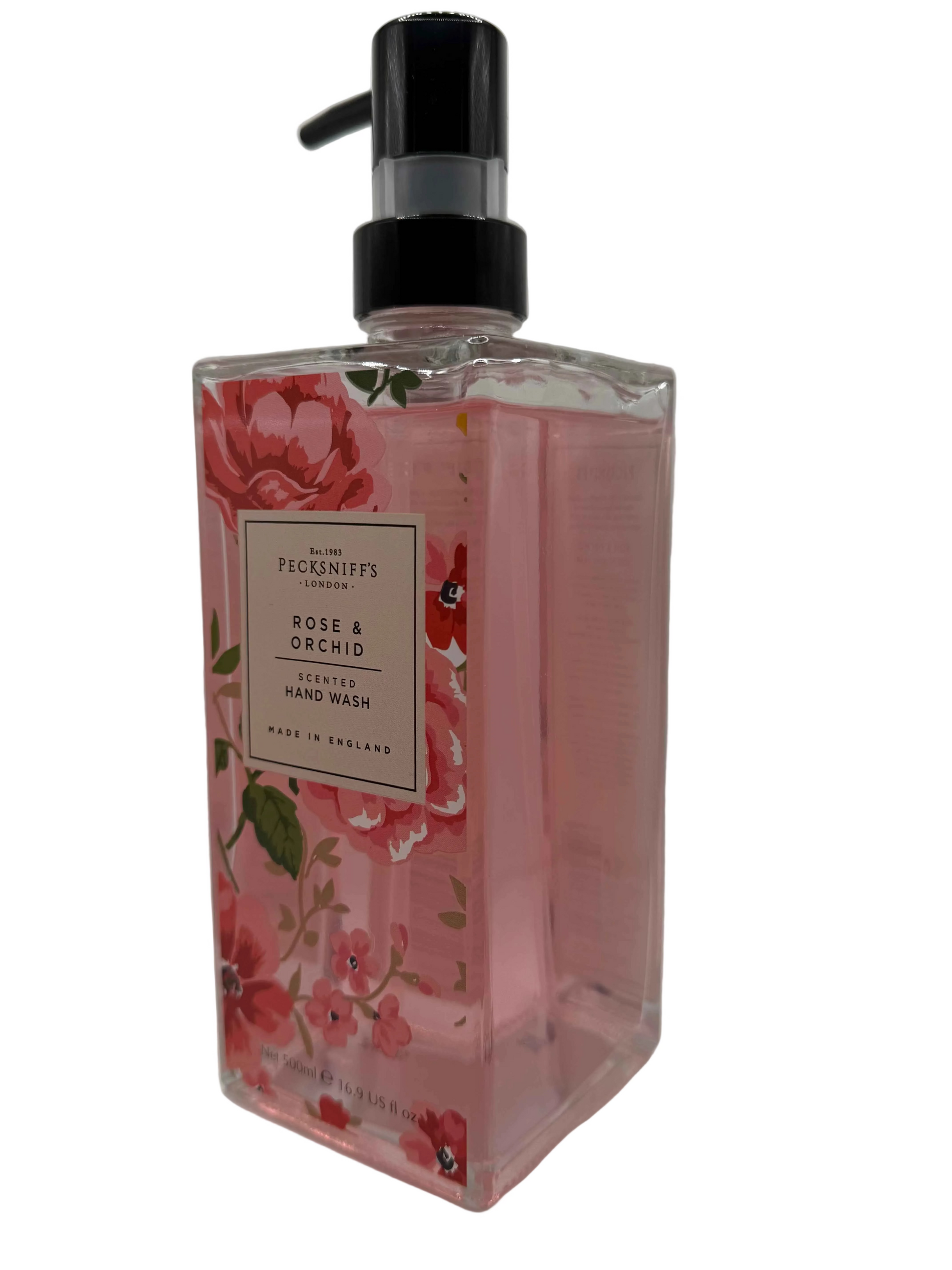 Pecksniff’s Rose & Orchid Glass Hand Wash 500ml