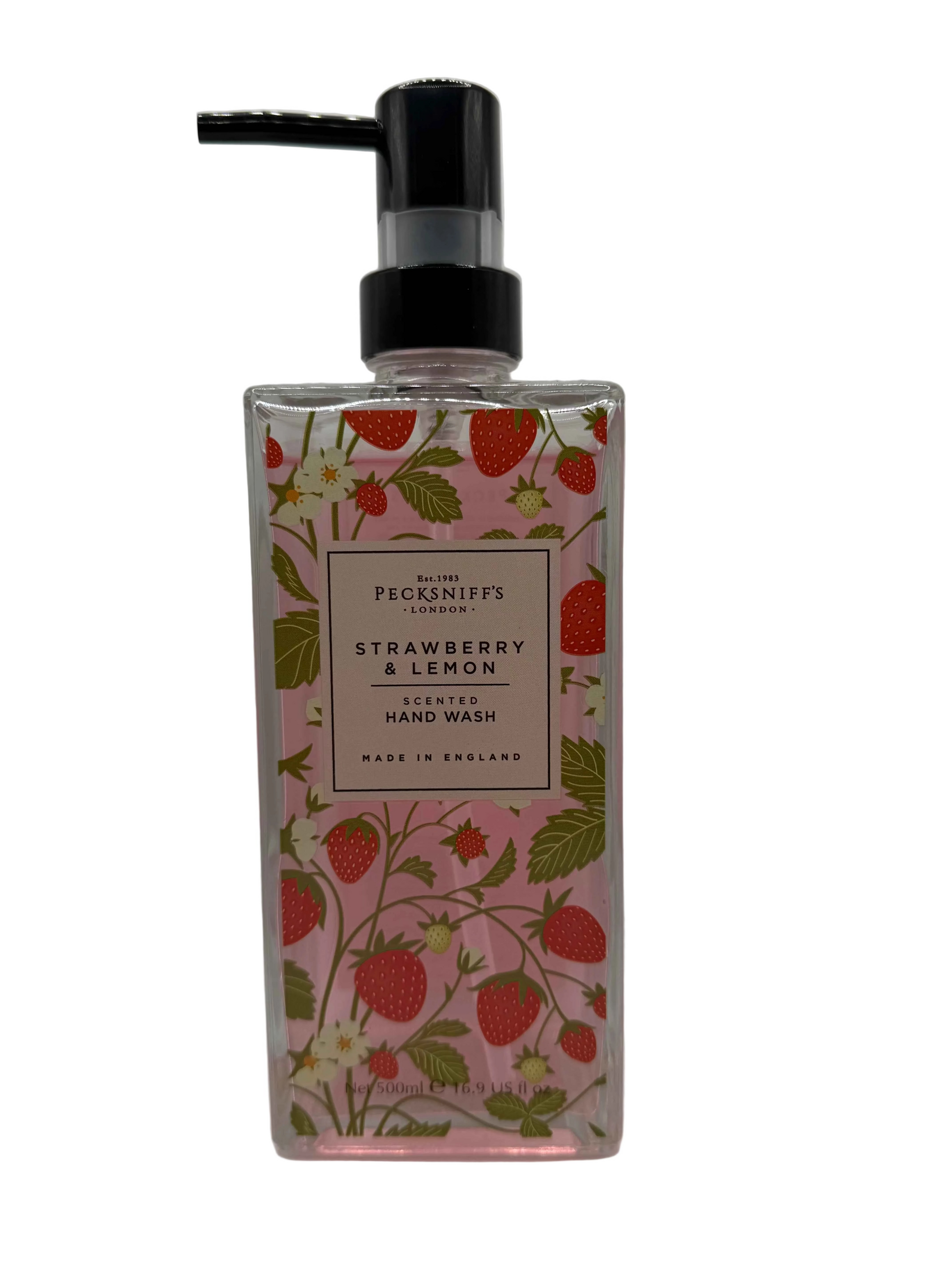 Pecksniff’s Strawberry & Lemon Glass Hand Wash 500ml