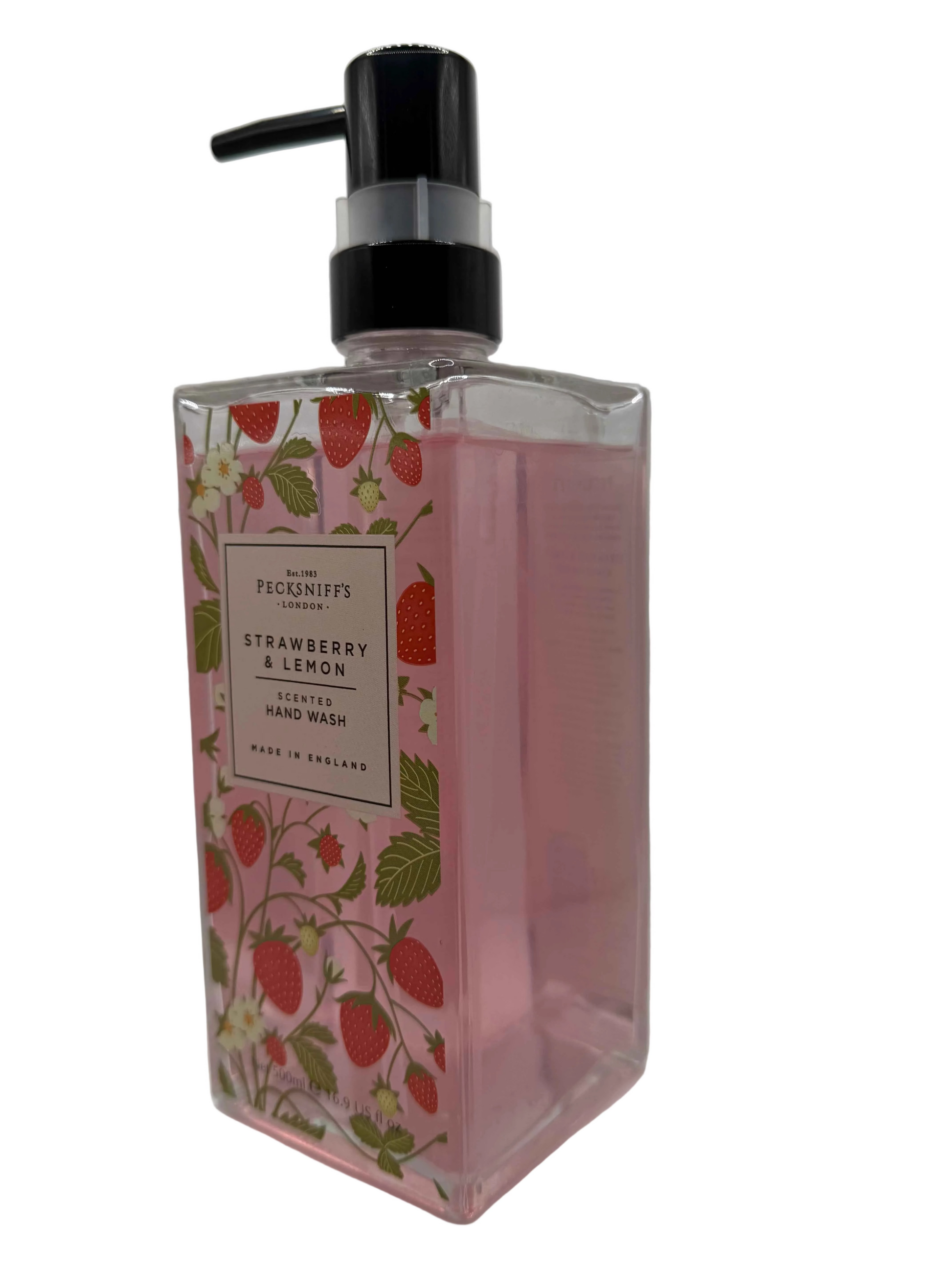 Pecksniff’s Strawberry & Lemon Glass Hand Wash 500ml