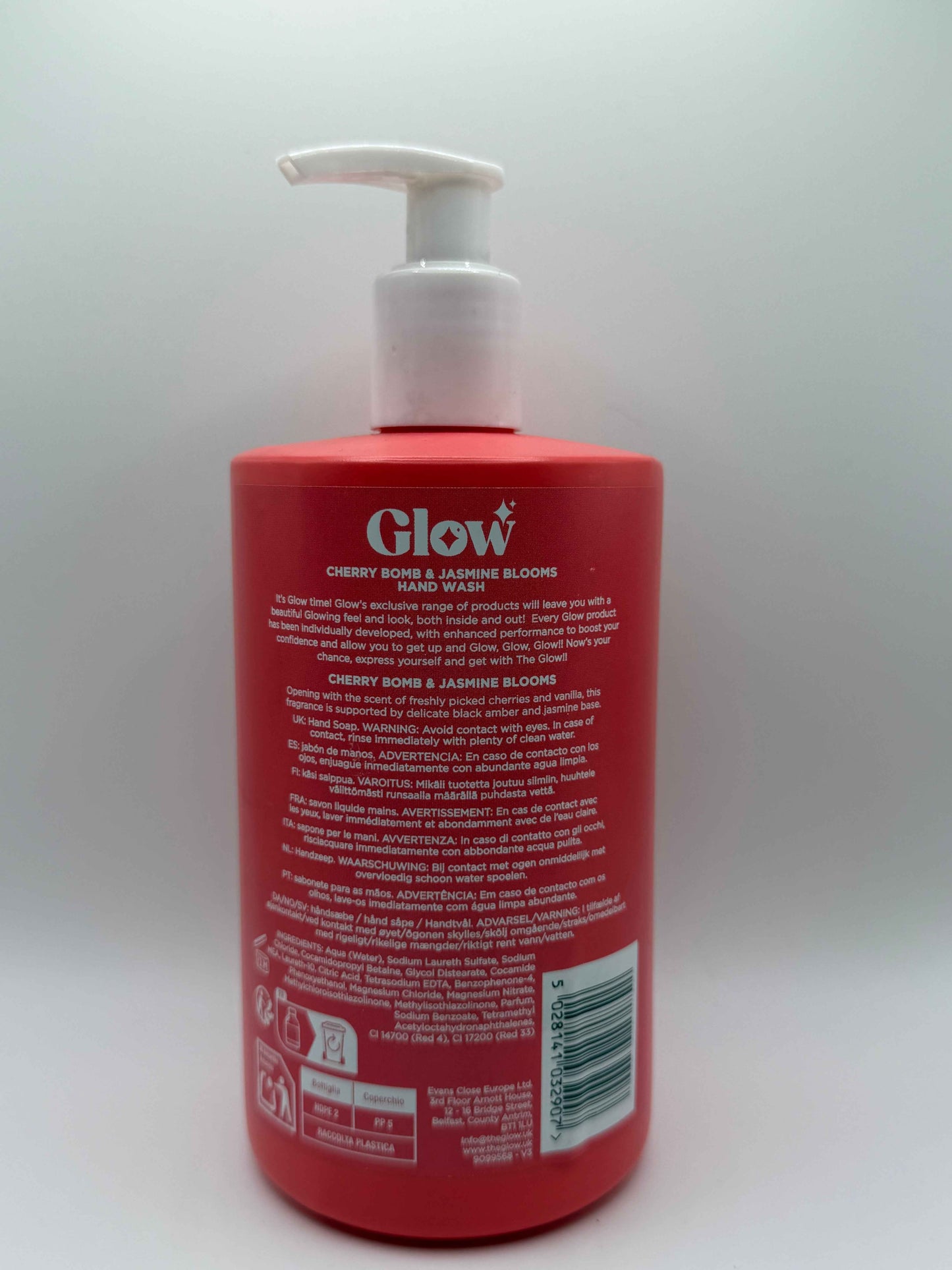 Glow Cherry Bomb & Jasmine Blooms Hand Wash 500ml