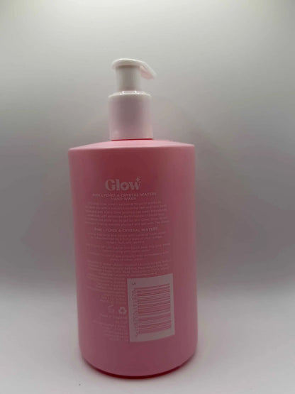 Glow Pink Lychee Hand Wash 500ml with Crystal Waters - Everyday Bargainz