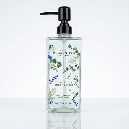 Pecksniff's Pecksniffs Eucalyptus Hand Wash with Juniper Berries – 500ml - Liquid Hand Soap Hand Wash