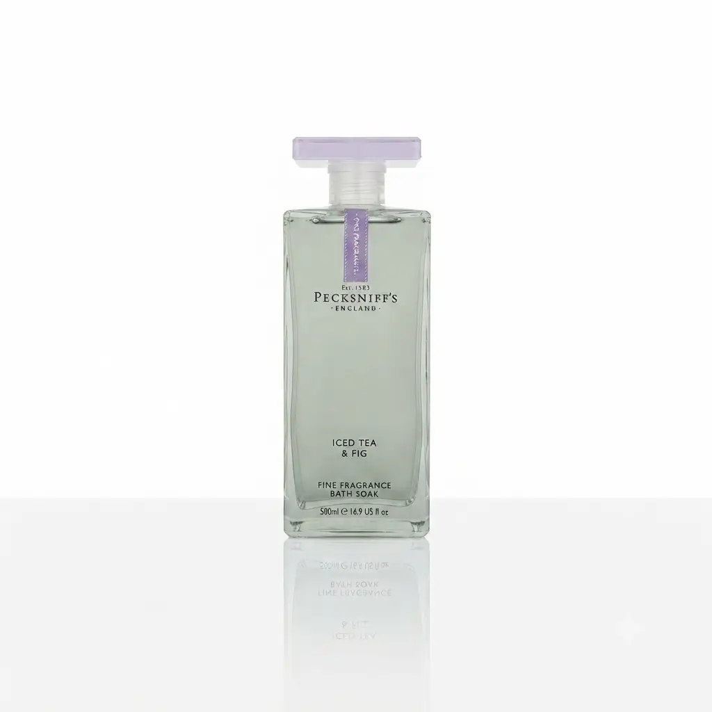 Pecksniff's Pecksniffs Iced Tea Fig Bath Soak 500ml - Luxurious Relaxation for Your Bath Time - Bath Salts & Soaks Bath Soak