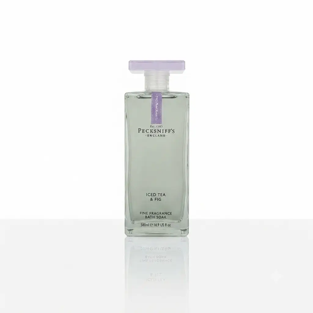 Pecksniff's Pecksniffs Iced Tea Fig Bath Soak 500ml - Luxurious Relaxation for Your Bath Time - Bath Salts & Soaks Bath Soak