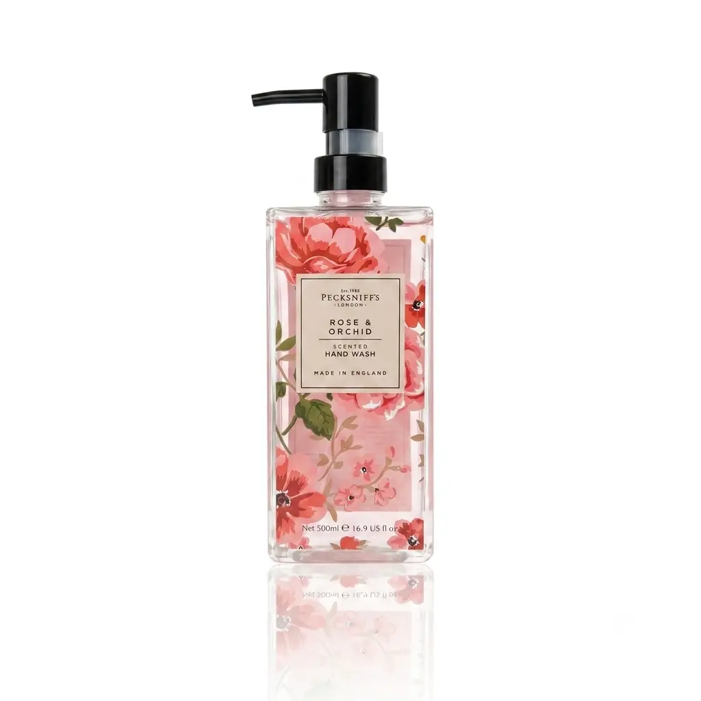 Pecksniff's Pecksniffs Rose & Orchid Hand Wash 500ml for Luxurious Care - Sabão líquido para as mãos Hand Wash