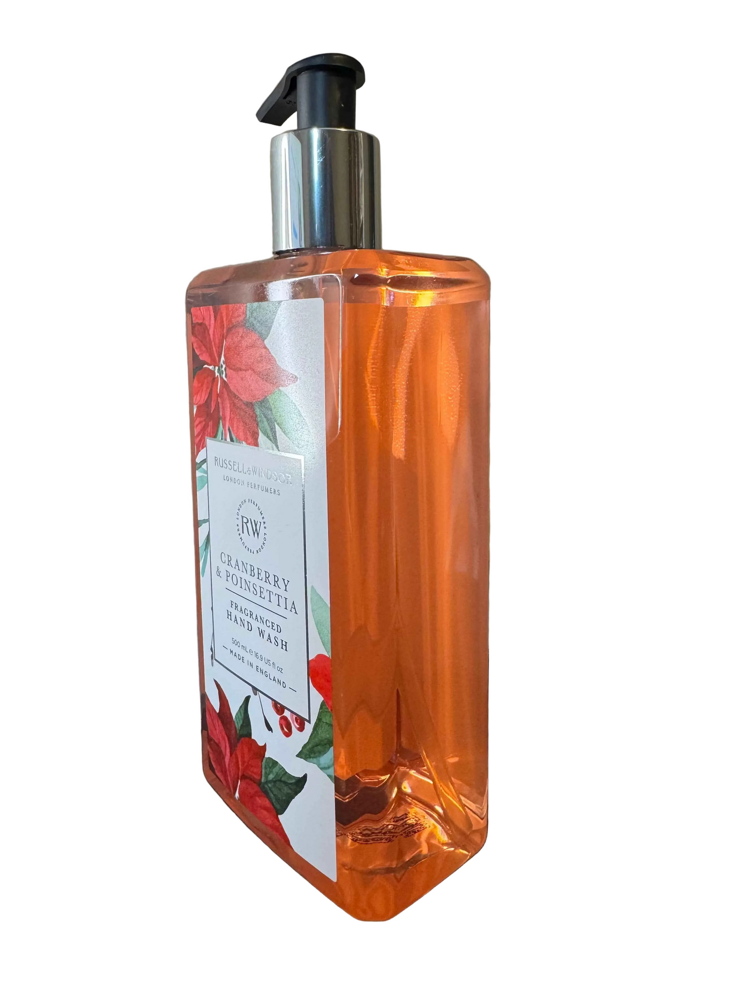 Russell & Windsor Cranberry & Poinsettia Handwash 500ml