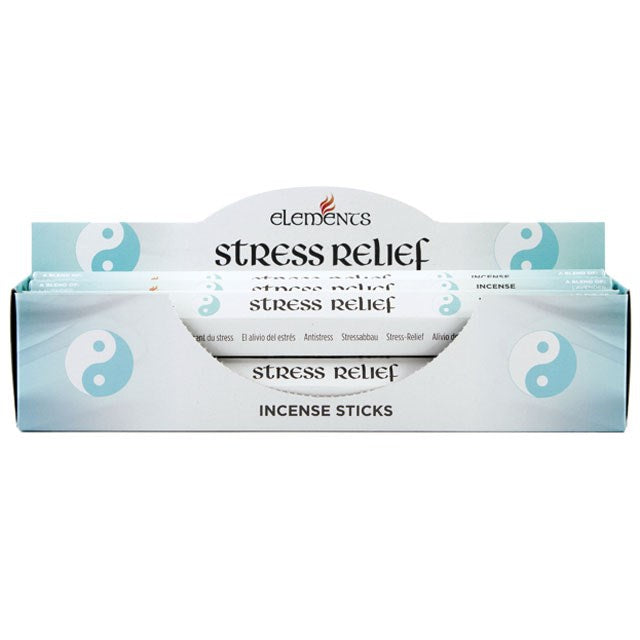 Elements Stress Relief Incense Sticks – Set of 6 Packs (120 Sticks)