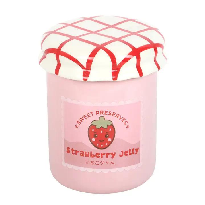 N/A Strawberry Jelly Jar Oil Burner and Wax Warmer -