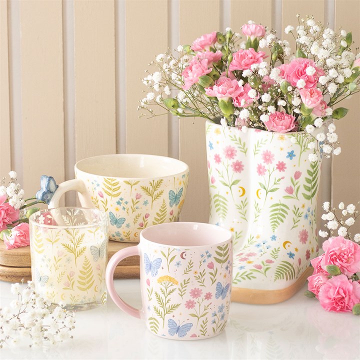 Brighten Your Space with the Floral Print Welly Boot Planter