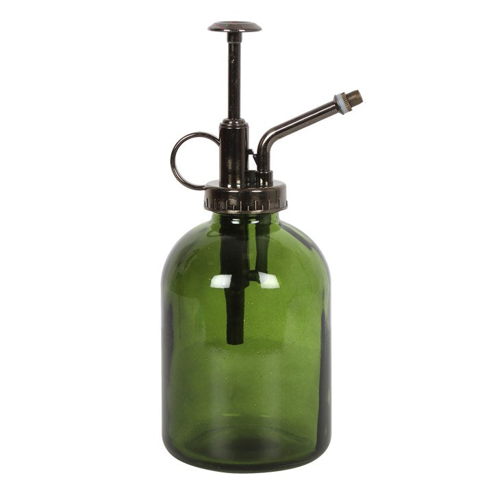 Enhance Your Indoor Garden with the Green Minimalist Glass Plant Mister
