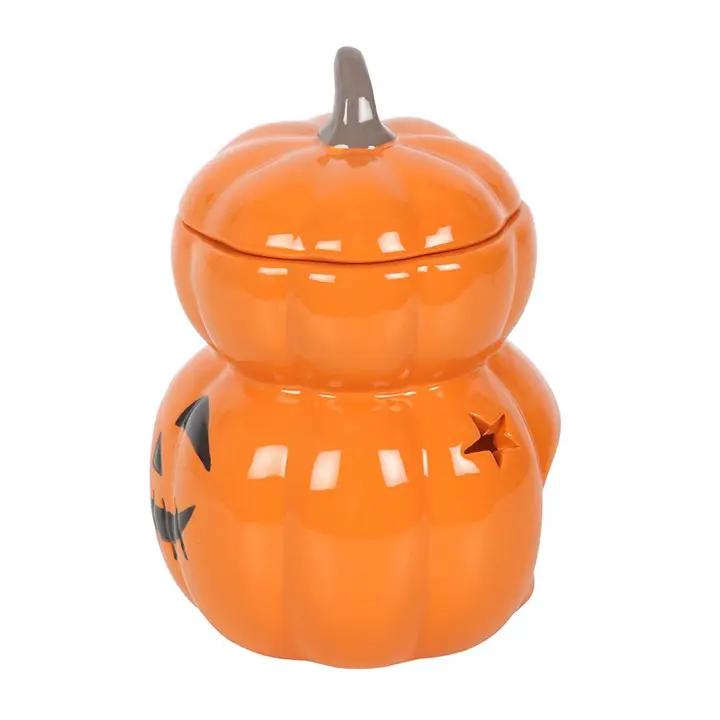 N/A Stacked Pumpkin Oil Burner and Wax Warmer -