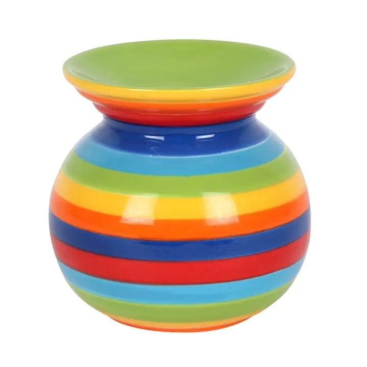 N/A Rainbow Stripe Oil Burner -