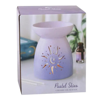 N/A Purple Sun Cut Out Oil Burner -