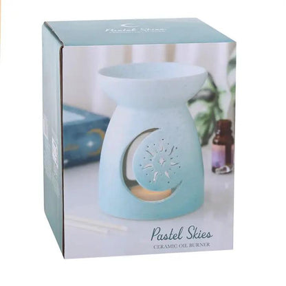 N/A Blue Moon Cut Out Oil Burner -