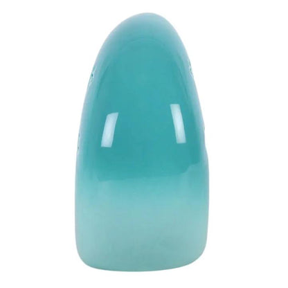 N/A Blue Pastel Crescent Moon Hanging Oil Burner -