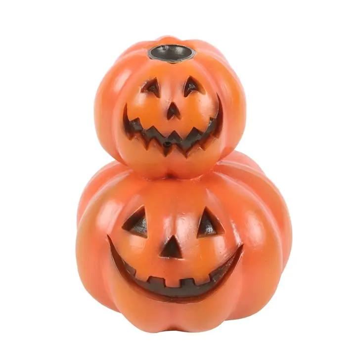 N/A Stacked Pumpkins Backflow Incense Burner -