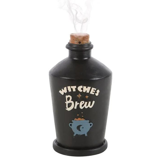 N/A Witches Brew Potion Bottle Incense Cone Burner -
