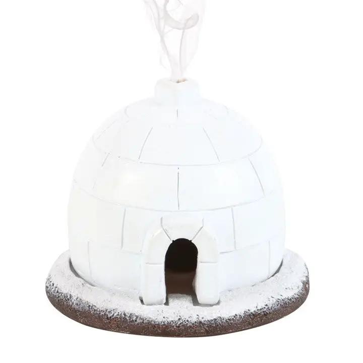 N/A Winter Igloo Incense Cone Burner -