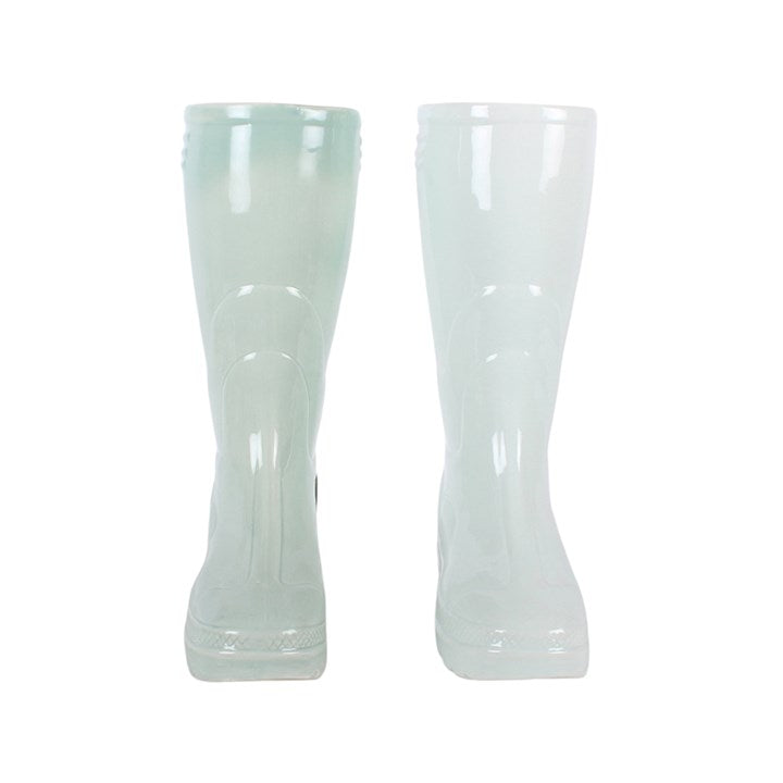 Charming 36cm Welly Boot Planter for a Whimsical Garden Touch