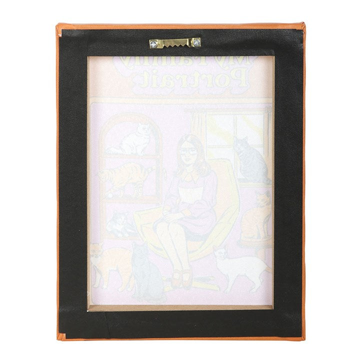 Steven Rhodes Family Portrait Canvas Plaque, 19 x 25 cm