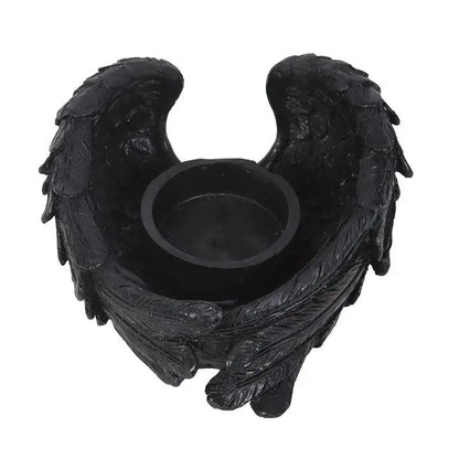 N/A Raven Wings Tealight Candle Holder -