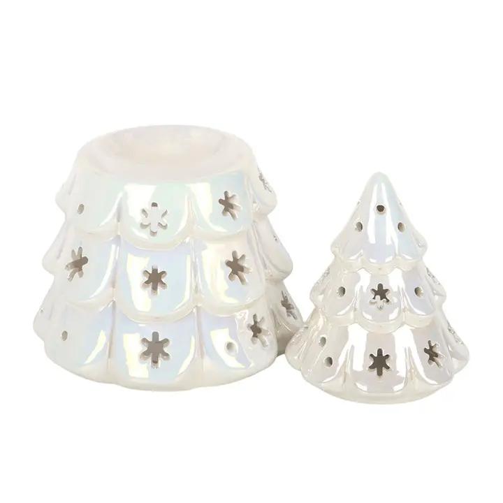 N/A Iridescent Fir Tree Oil Burner -