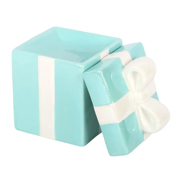 N/A Blue Christmas Present Oil Burner -