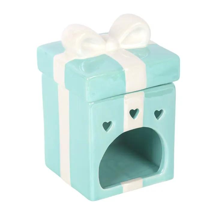 N/A Blue Christmas Present Oil Burner -