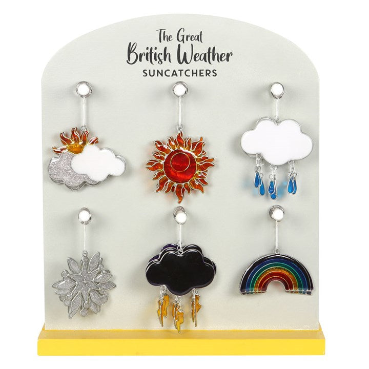 Charming British Weather Suncatchers - 24 Unique Designs for Your Garden