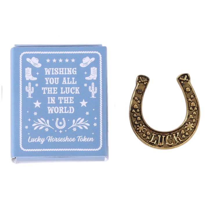 Lucky Horseshoe Token Gifts: A Set of 24 Charms for Good Fortune